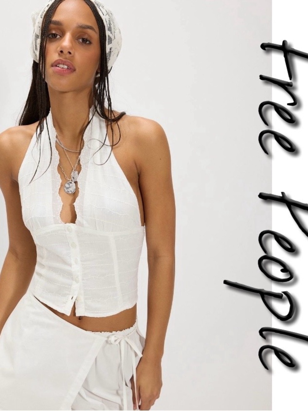 Free People Florence Halter Top NWT S